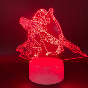 Led Night Light Game The Legend of Zelda Link Figure Nightlight Home luminaria Light Birthday Gift for Kids Bedroom 3d Lamp Boy