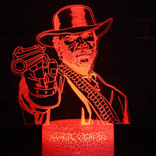 Load image into Gallery viewer, Dutch Van Der Linde Led Nightlight Lamp Bedroom Decor Game Red Dead Redemption 2 Night Light Lamp Gift Home Decor Accessories