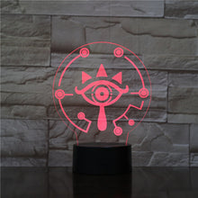 Load image into Gallery viewer, The Legend of Zelda LED Night Light for Children Room luminaria Battery Night Light Holiday Present Bedroom Table Lamp Led Sign