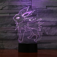 Load image into Gallery viewer, Pokemon Go Umbreon Figure Kid Night Light LED Living Room Decorative Lamp Dropshipping 2019 Festival Gift 3D Lamp Eevee Family