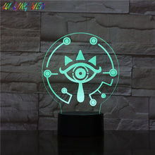 Load image into Gallery viewer, The Legend of Zelda LED Night Light for Children Room luminaria Battery Night Light Holiday Present Bedroom Table Lamp Led Sign