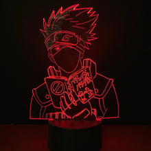 Load image into Gallery viewer, Japan Anime Naruto Uchiha Itachi Action Figure 3d Led Night Light Room Decor Lamp Friend Festival Gift Table Night Lamp Manga