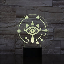 Load image into Gallery viewer, The Legend of Zelda LED Night Light for Children Room luminaria Battery Night Light Holiday Present Bedroom Table Lamp Led Sign