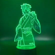 Load image into Gallery viewer, Anime Naruto Shippuden Son of Naruto Menma Uzumaki Figure 3d Led Night Light Lamp Kids Child Bedroom Decorative Table Lamp Gift