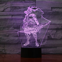 Load image into Gallery viewer, Game Led Night Light Overwatch Hero Angela Ziegler Nightlight Room Decor Boy Child Kids Gift OW Mercy Desk 3d Night Lamp Bedroom