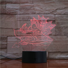 Load image into Gallery viewer, Anime Sasuke Sword 3d Led Night Light Naruto Usb Touch Sensor Room Decor Lamp Friend Birthday Gift Manga Desk Night Lamp Sasuke