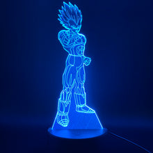 Load image into Gallery viewer, Awesome 3D Illusion Lamp Dragon Ball Z Goku Super Saiyan Figure Office Home Decoration Lamp Gift for Kids Child Led Night Light