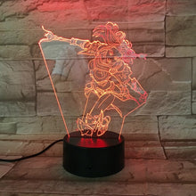 Load image into Gallery viewer, League of Legends Hero the Lady of Luminosity Action Figure Led Night Light Friend Gift LOL Lux Night Lamp Luxanna Crownguard