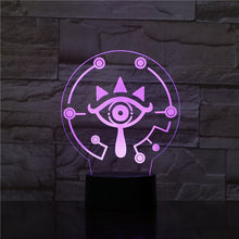 Load image into Gallery viewer, The Legend of Zelda LED Night Light for Children Room luminaria Battery Night Light Holiday Present Bedroom Table Lamp Led Sign