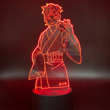 Load image into Gallery viewer, Anime Naruto Shippuden Son of Naruto Menma Uzumaki Figure 3d Led Night Light Lamp Kids Child Bedroom Decorative Table Lamp Gift