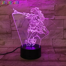 Load image into Gallery viewer, League of Legends Hero the Lady of Luminosity Action Figure Led Night Light Friend Gift LOL Lux Night Lamp Luxanna Crownguard