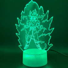 Load image into Gallery viewer, Awesome 3D Illusion Lamp Dragon Ball Z Goku Super Saiyan Figure Office Home Decoration Lamp Gift for Kids Child Led Night Light