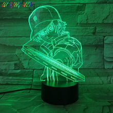 Load image into Gallery viewer, The Prince of Tennis Kids Night Light LED Bedroom Bedside Atmosphere Colorful Night Light Children&#39;s Holiday Gift 3D Lamp RGB